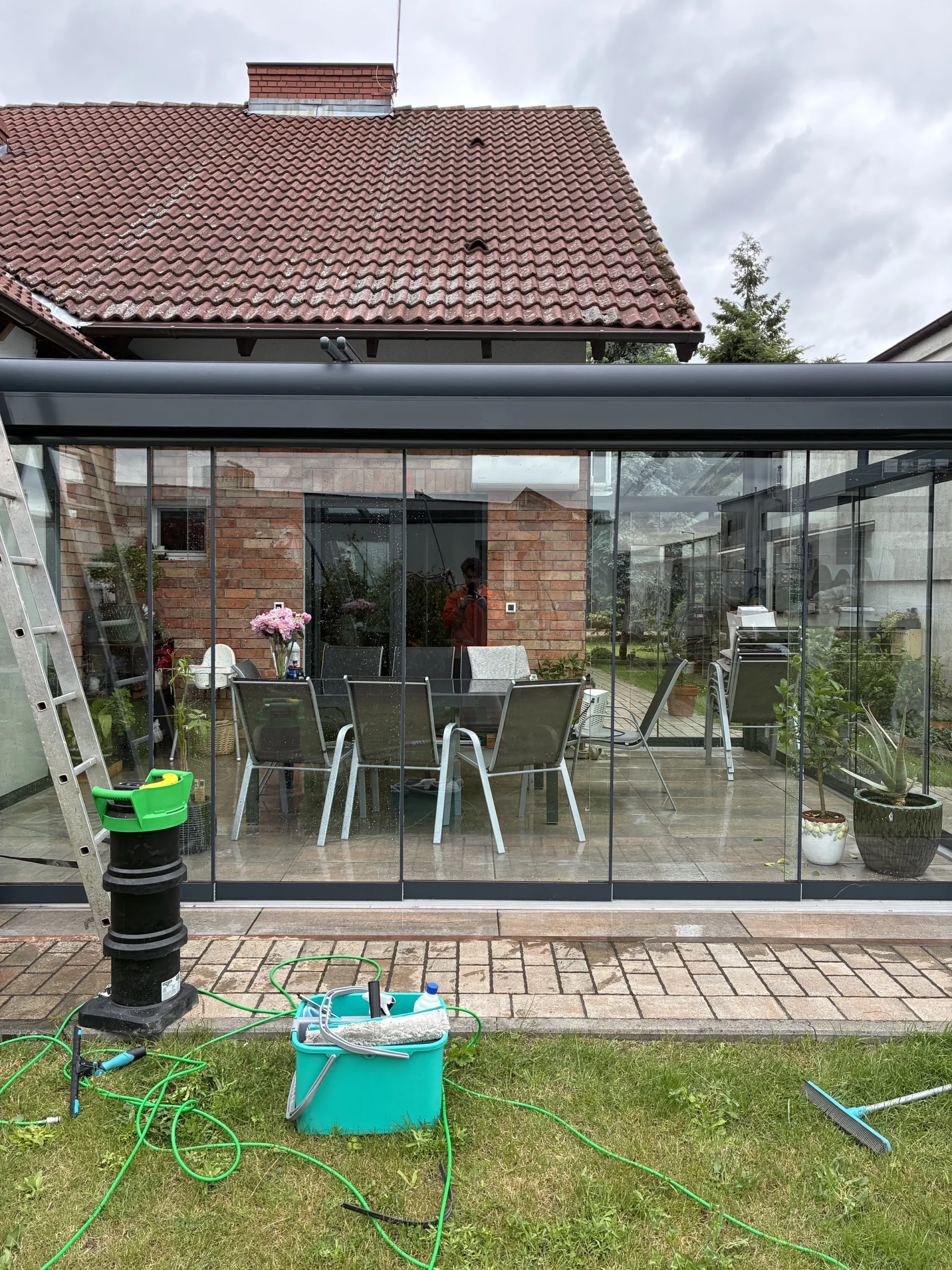 Mycie szklanych tarasów Poznań